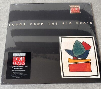 TEARS FOR FEARS - Songs From the Big Chair 2LP COLOUR VINYL 2025 (SEALED)