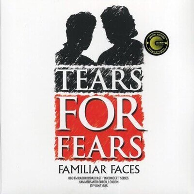 TEARS FOR FEARS - Familiar Faces Yellow Vinyl - Vinyl Record - N600z