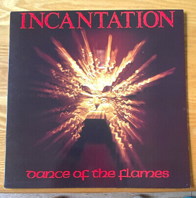 Incantation Dance of the Flames 12" Black Vinyl LP Beggars Banquet 1987 BEGA 49