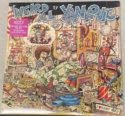 "Weird Al" Yankovic-Self Titled SEALED Vinyl LP BFZ 38679 w/ Hype Sticker!