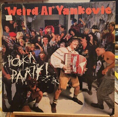"Weird Al" Yankovic – Polka Party! PROMO Vinyl LP - Vinyl VG+ - PROMO