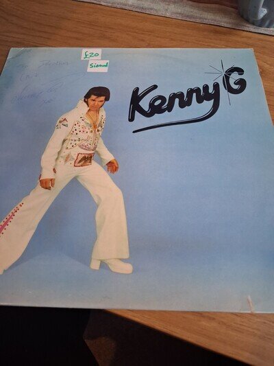 rare signed Kenny g Vinyl