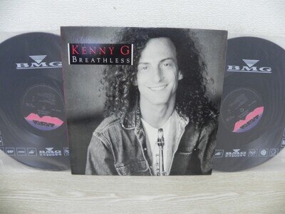 Kenny G - Breathless 1992 KOREA Double Vinyl LP A