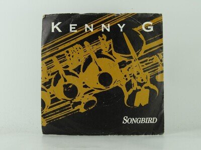 KENNY G SONGBIRD (42) 2 Track 7" Single including Picture Sleeve CBS RECORDS