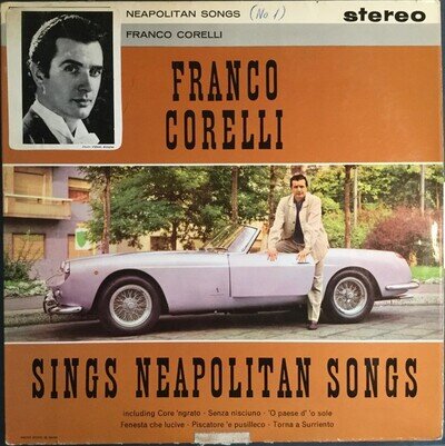 Franco Corelli - Sings Neapolitan Songs - LP