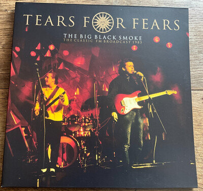 TEARS FOR FEARS THE BIG BLACK SMOKE (CLEAR VINYL 2LP) LP B STOCK ITEM