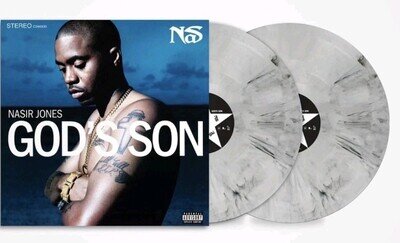 Nas ( Nasir Jones ) God’s Son RSD 2026 White Marble Vinyl 2 LP New Gods