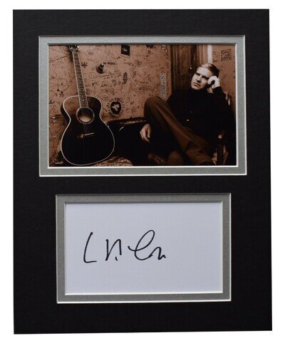 Lloyd Cole Signed Autograph 10x8 photo display Music Memorabilia AFTAL COA