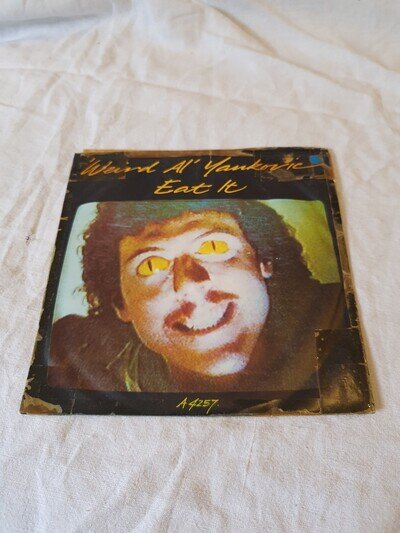 Weird Al Yankovic - Eat It 7" Vinyl Record Single First Press