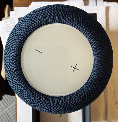 Apple HomePod mini Blue Smart Speaker, Wi‑Fi & USB‑C, Boxed w/ Power Cable