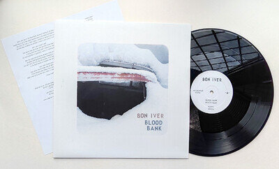 Bon Iver - Blood Bank 2009 US Folk Rock Indie Rock EP Rare no Mastering stamp ??