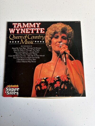 Tammy Wynette – Queen Of Country Music - UK Vinyl LP