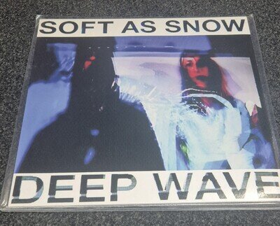 New and sealed SOFT AS SNOW - DEEP WAVE 2018 UK 11-TRACK VINYL LP RECORD