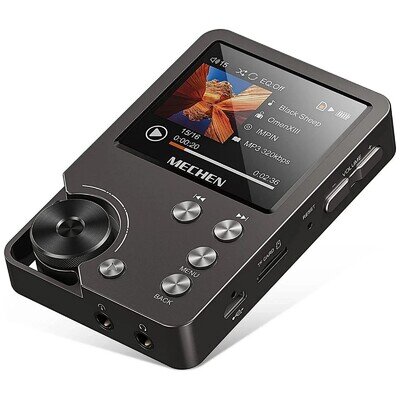 HiFi MECHEN-M30 Lossless MP3 Player with 64GB Card, Up to 256GB Support