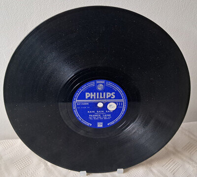 FRANKIE LAINE - RAIN RAIN RAIN 78RPM PHILIPS PB 311 1955 SHELLAC VG £6.49
