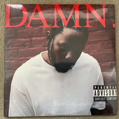 KENDRICK LAMAR "damn" 2017 12" vinyl 2 LP set SEALED