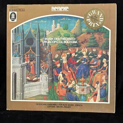 MUSIK DES TRECENTO - Ricercare Ensemble - EMI Electrola Reflexe ST LP 1973 gold