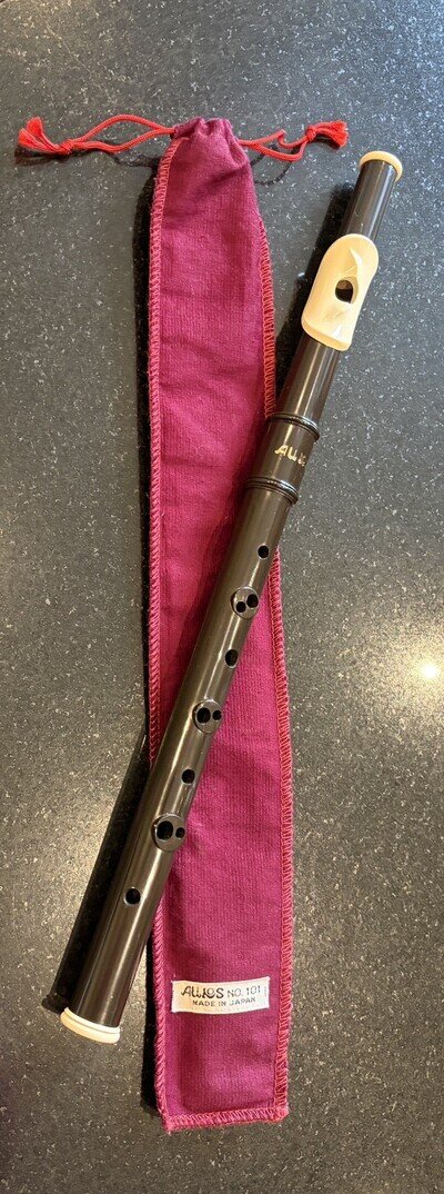 Vintage Aulos Plastic Fife 101 Exc Condition