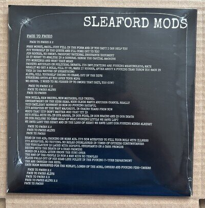 The Pop Group / Sleaford Mods – Nations / Face To Faces 7". Sealed