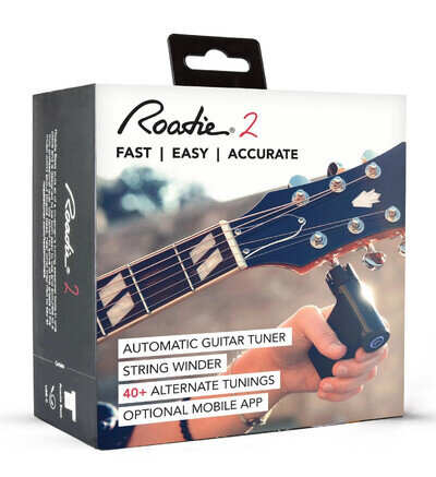 Roadie 2 automatic guitar tuner and string winder