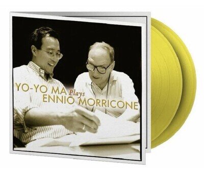 Yo-Yo Ma – Plays Ennio Morricone 2LP Translucent Yellow Vinyl Limited Edition