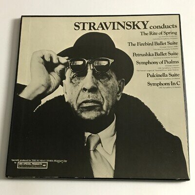 Igor Stravinsky – Stravinsky Conducts Stravinsky 3 x LP Record Box Set – WM 39