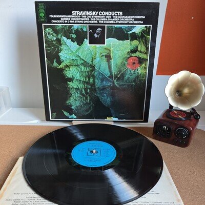 Igor Stravinsky Conducts Four Norwegian MoodsDanses Concerta 72976 NM FREE P&P