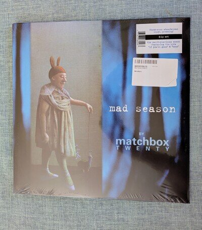 Matchbox Twenty Mad Season 2LP Vinyl 2023 NEW SEALED First Vinyl Pressing