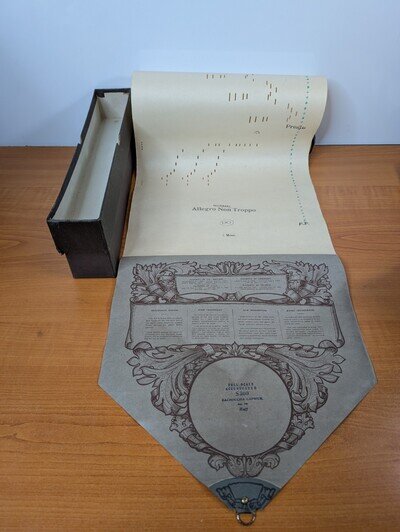 Hupfeld Phonola Full Scale Accentuated Piano Roll S300 - Cachoucha Caprice Raff