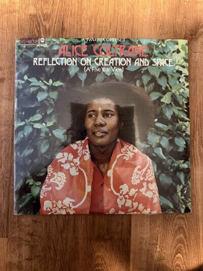 Alice Coltrane Reflection on Creation and Space Impulse 2LP Vinyl Sealed New