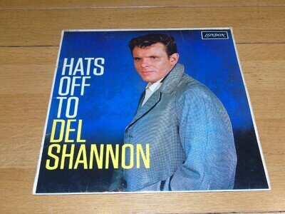 DEL SHANNON - Hats Off To Del Shannon - 1963 UK 12-track vinyl LP - MONO