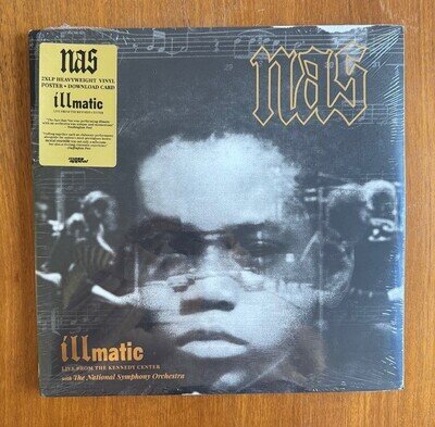 Nas – Illmatic (Live From The Kennedy Center) Vinyl Record 2xLP 2018 RSD