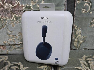 NEW Sony WH-1000XM6 Wireless Noise Cancelling Headphones - Midnight Blue
