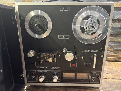 Rare Akai 1721L Stereo Reel To Reel Tape Recorder 2 speeds - Japan - Working