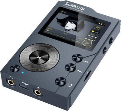 Surfans F20 Hifi MP3 Player with Bluetooth 5.2, Lossless DSD FLAC High Resolutio