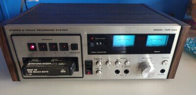 Marantz Superscope TDR-820 Stereo 8-Track Player Recorder Working Vintage 1970s