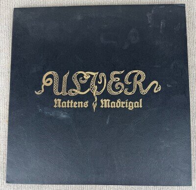 Ulver Nattens Madrigal Yellow Vinyl 2LP 45 RPM Ltd 150 Black Metal