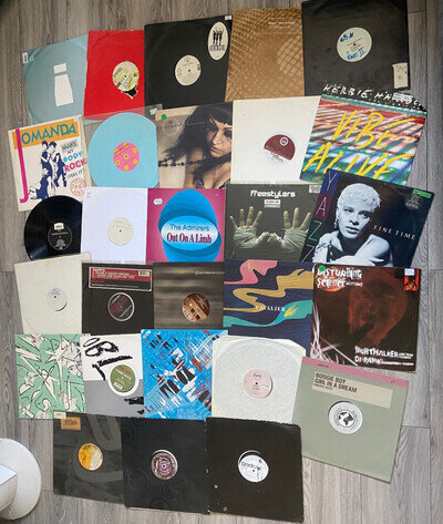JOB LOT 28x 12" Vinyl Records Bundle - 80s/90s/00s Club House, Dance, Breakbeat