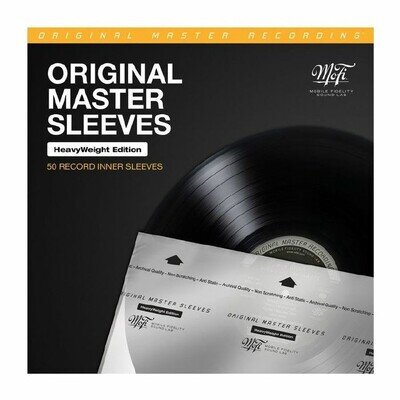 Mobile Fidelity Original Master Anti Static Vinyl Record Inner Sleeves Heavyw...