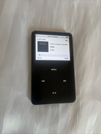 Apple iPod Classic 5th Generation A1136 Black, 30GB Working