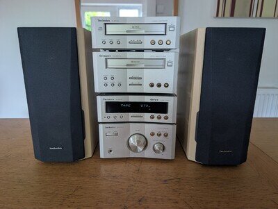 Technics SC-HD510 Mini System Speakers Very Good Condition Tested Working