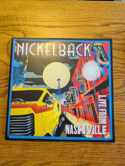 Nickelback 'Live From Nashville' 2LP Black Vinyl Album