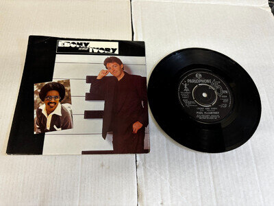 paul mccartney ebony and ivory single ex condition 1982