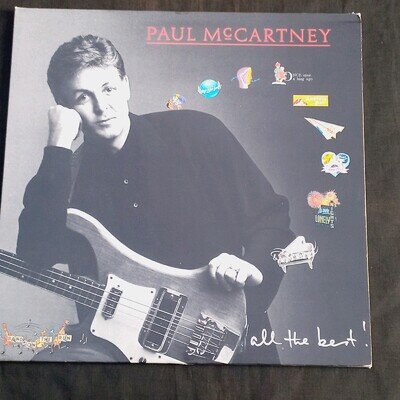 Paul McCartney All The Best Vinyl 12"LP 1987 Compilation Album EMI PMTV 1
