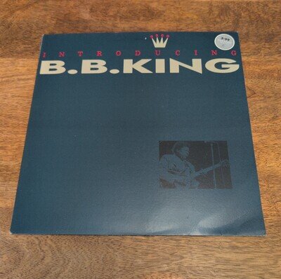 B B King - Introducing B B King Vinyl LP 1987 MCA Records MCB 8001
