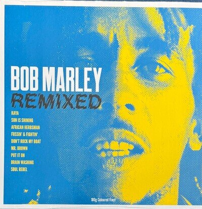 Bob Marley – Remixed Blue Vinyl LP Record Ska Reggae Dub Sealed
