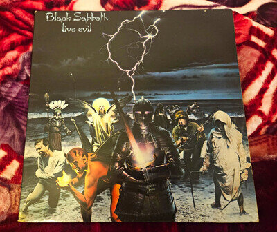 Black Sabbath Live Evil Vertigo 1982 2x12" Vinyl LP 33RPM Stereo SAB 10