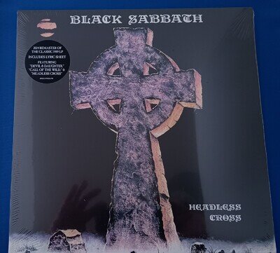 Black Sabbath : Headless Cross (2024 Remaster) VINYL Album New&Sealed