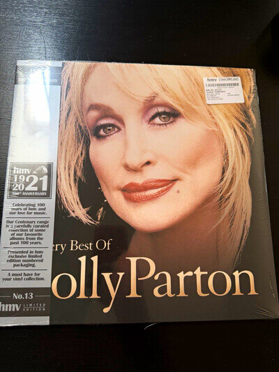 Dolly Parton Very Best Of Dolly Parton Ltd Edition HMV Lp **PINK VINYL**