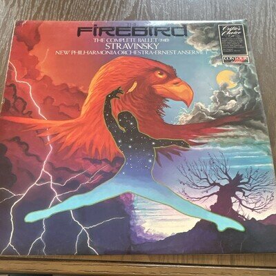 Igor Stravinsky – Firebird Complete Ballet New Philharmonia/Ansermet LP 1969